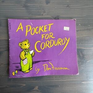 Vintage A Pocket for Corduroy book